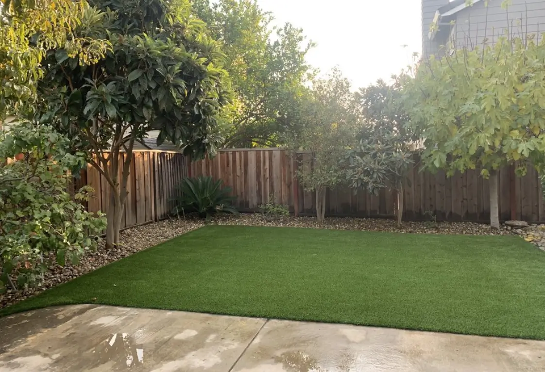 Artificial turf installation San Francisco Bay Area - Vertex General Contractor synthetic grass